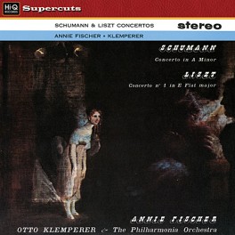 Schumann & Liszt Concertos Klemperer Fischer LP 180g Vinyl Philharmonia Orchestra Hi-Q Supercuts EU