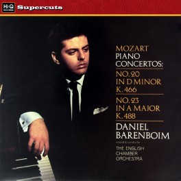 Mozart Piano Concertos No. 20 & 23 Daniel Barenboim LP Vinil 180 Gramas Abbey Road Hi-Q Supercuts EU