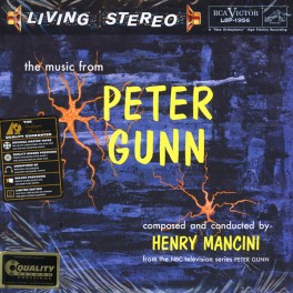 Henry Mancini Peter Gunn Soundtrack 2LP 45rpm 200g Vinyl Analogue Productions Sterling QRP 2015 USA