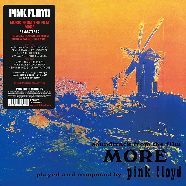 Pink Floyd Soundtrack From The Film More LP 180g Vinyl Remastered