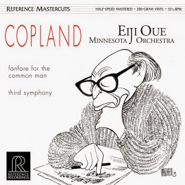 Copland Fanfare For The Common Man Third Symphony LP 180g Vinyl Reference Recordings Mastercuts USA Copland Fanfare For The Common Man Third Symphony LP 180g Vinyl Reference Recordings Mastercuts USA