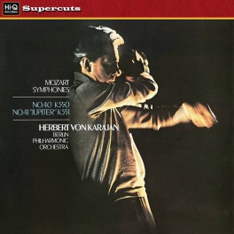 Mozart Symphonies No.40 & 41 Herbert Von Karajan Berlin LP 180g Vinyl Hi-Q Records Supercuts EU