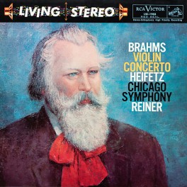 Brahms Violin Concerto Heifetz Reiner CSO LP Vinyl 180 Gram Analogue Productions Sterling QRP 2015 USA Brahms Violin Concerto Heifetz Reiner CSO LP Vinyl 180 Gram Analogue Productions Sterling QRP 2015 USA