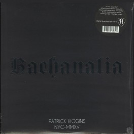 Patrick Higgins Bachanalia LP Vinil 180 Gramas NYC-MMXV Telegraph Harp Records TH 009 2015 QRP USA