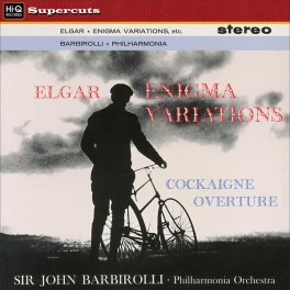 Elgar Enigma Variations LP Vinil 180 Gramas Sir John Barbirolli Philharmonia Hi-Q Supercuts 2014 EU