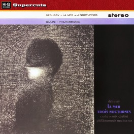 Debussy La Mer And Nocturnes LP 180 Gram Vinyl Giulini Philharmonia EMI Hi-Q Supercuts 2015 EU