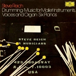 Steve Reich Drumming 3LP 180 Gram Vinyl Numbered Limited Edition Box Deutsche Grammophon 2016 EU
