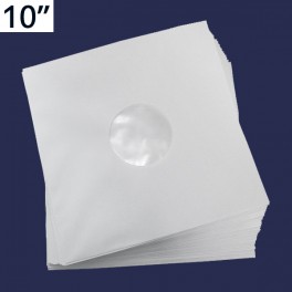 20 Capas Interiores Antiestáticas para Discos de Vinil Premium Papel Forro Plástico Polietileno PE 10" 20 Capas Interiores Antiestáticas para Discos de Vinil Premium Papel Forro Plástico Polietileno PE 10"