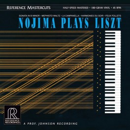 Nojima Plays Liszt 2LP Vinil 180 Gramas 45rpm Half-Speed Reference Recordings Mastercuts QRP 2016 USA Nojima Plays Liszt 2LP Vinil 180 Gramas 45rpm Half-Speed Reference Recordings Mastercuts QRP 2016 USA
