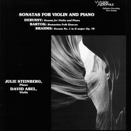 David Abel Julie Steinberg Sonatas For Violin And Piano LP 180 Gram Vinyl Wilson Audiophile 2016 QRP USA David Abel Julie Steinberg Sonatas For Violin And Piano LP 180 Gram Vinyl Wilson Audiophile 2016 QRP USA
