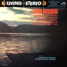 Grieg Sibelius Finlandia Mackerras LP Vinil 200g RCA Living Stereo Analogue Productions QRP 2017 USA