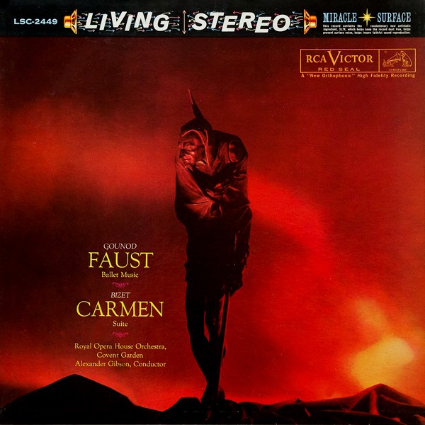 Gounod Faust Ballet & Bizet Carmen LP 180g Vinyl RCA Living Stereo