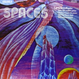 Larry Coryell Spaces LP Vinyl John McLaughlin Chick Corea Miroslav Vitous Billy Cobham Vanguard USA