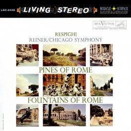 Respighi Pines Of Rome Fritz Reiner CSO LP 180g Vinyl RCA Living Stereo Analogue Productions QRP USA