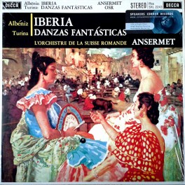 Albeniz Iberia Turina Danzas Fantasticas Ansermet LP 180 Gram Vinyl Decca Speakers Corner Pallas EU Albeniz Iberia Turina Danzas Fantasticas Ansermet LP 180 Gram Vinyl Decca Speakers Corner Pallas EU