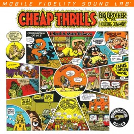 Big Brother & The Holding Company Cheap Thrills 2LP 45rpm Vinil 180 Gramas Mobile Fidelity MFSL 2016 USA