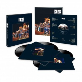 King Crimson Live in Toronto 4LP 200 Gram Vinyl + DVD Audio Limited Edition Deluxe Box Set 2017 EU