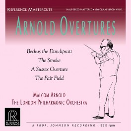 Malcolm Arnold Arnold Overtures LP Vinil 180 Gramas Half-Speed Reference Recordings Mastercuts QRP USA