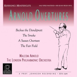 Malcolm Arnold Arnold Overtures LP Vinil 180 Gramas Half-Speed Reference Recordings Mastercuts QRP USA Malcolm Arnold Arnold Overtures LP Vinil 180 Gramas Half-Speed Reference Recordings Mastercuts QRP USA