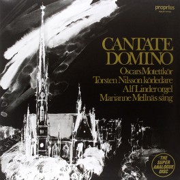Oscars Motettkör Cantate Domino LP Vinil 180 Gramas Super Analogue Disc Proprius Records 2017 EU