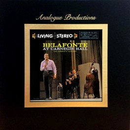 Harry Belafonte At Carnegie Hall 5LP 45rpm 180 Gram Vinyl Box Set Analogue Productions Sterling RTI USA