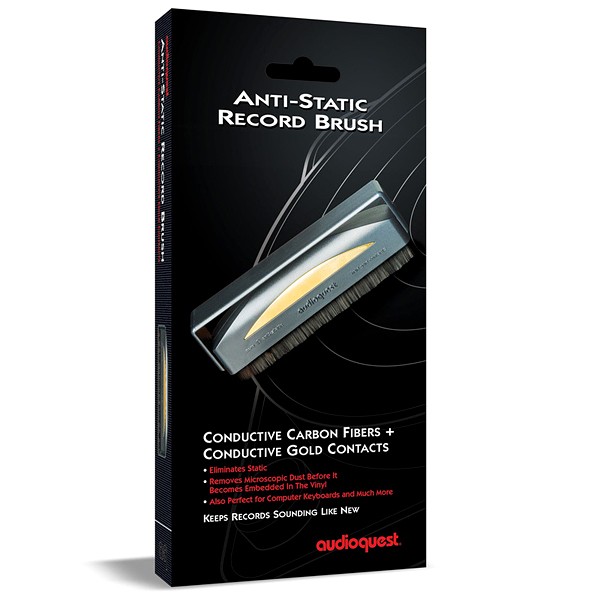 Audioquest Conductive Carbon Fiber Antistatic Vinyl Record Cleaning ...