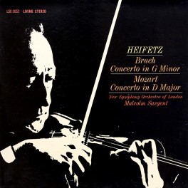 Bruch Mozart Concerto LP Vinil 180g Heifetz Sargent Living Stereo Analogue Productions QRP 2018 USA Bruch Mozart Concerto LP Vinil 180g Heifetz Sargent Living Stereo Analogue Productions QRP 2018 USA