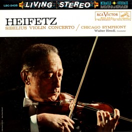 Heifetz Sibelius Violin Concerto LP 200g Vinyl CSO RCA Living Stereo Analogue Productions QRP USA