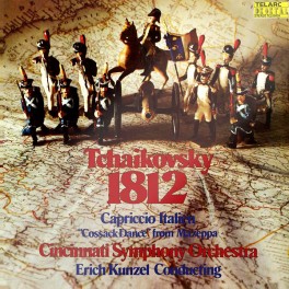 Tchaikovsky 1812 Overture LP Vinil 180g Cincinnati Symphony Orchestra Erich Kunzel Telarc Records USA