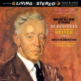 Rachmaninoff Rhapsody On Theme Paganini LP 200g Vinyl RCA Living Stereo Analogue Productions USA Rachmaninoff Rhapsody On Theme Paganini LP 200g Vinyl RCA Living Stereo Analogue Productions USA