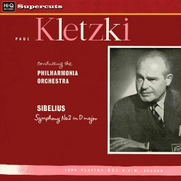 Sibelius Symphony No.2 Kletzki LP 180 Gram Vinyl Philharmonia Orchestra EMI Hi-Q Records Supercuts EU