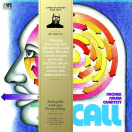 Michael Naura Quartett Call LP Vinil 180 Gramas MPS AAA Series Audiophile Analogue Remastering EU
