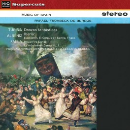 Music of Spain Burgos LP Vinil 180gr EMI Paris Conservatoire Orchestra Hi-Q Records Supercuts EU Music of Spain Burgos LP Vinil 180gr EMI Paris Conservatoire Orchestra Hi-Q Records Supercuts EU