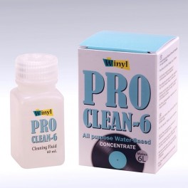 Winyl Pro-Clean-6 Vinyl Records Cleaning Fluid Concentrate 60ml makes 6 Litres Winyl Pro-Clean-6 Vinyl Records Cleaning Fluid Concentrate 60ml makes 6 Litres