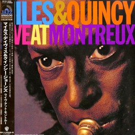 Miles Davis Quincy Jones Live At Montreux LP Vinil 180g Jazz Analog Premium Collection Warner Japan Miles Davis Quincy Jones Live At Montreux LP Vinil 180g Jazz Analog Premium Collection Warner Japan