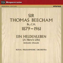 Ein Heldenleben Strauss LP Vinil 180gr EMI Beecham Royal Philharmonic Hi-Q Records Supercuts EU Ein Heldenleben Strauss LP Vinil 180gr EMI Beecham Royal Philharmonic Hi-Q Records Supercuts EU