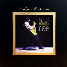 Nils Lofgren Acoustic Live 4LP 45rpm Vinil 180 Gramas Caixa Analogue Productions Sterling RTI 2019 USA