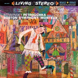 Stravinsky Petrouchka Monteux LP 200 Gram Vinyl BSO RCA Living Stereo Analogue Productions QRP USA