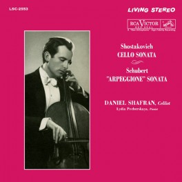 Shostakovich Schubert Cello Arpeggione Sonata LP Vinil 180g Living Stereo Analogue Productions USA