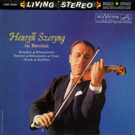 Henryk Szeryng in Recital LP Vinil 180 Gramas RCA Living Stereo Analogue Productions QRP USA Henryk Szeryng in Recital LP Vinil 180 Gramas RCA Living Stereo Analogue Productions QRP USA