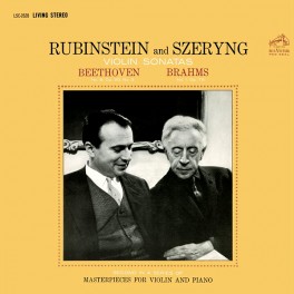 Rubinstein Szeryng Beethoven Brahms Sonatas LP Vinil 200g RCA Living Stereo Analogue Productions USA Rubinstein Szeryng Beethoven Brahms Sonatas LP Vinil 200g RCA Living Stereo Analogue Productions USA