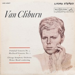 Van Cliburn Prokofiev Concerto No.3 Hendl LP 200g Vinyl RCA Living Stereo Analogue Productions USA Van Cliburn Prokofiev Concerto No.3 Hendl LP 200g Vinyl RCA Living Stereo Analogue Productions USA