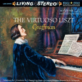 Gary Graffman The Virtuoso Liszt LP 200 Gram Vinyl RCA Living Stereo Analogue Productions QRP USA Gary Graffman The Virtuoso Liszt LP 200 Gram Vinyl RCA Living Stereo Analogue Productions QRP USA