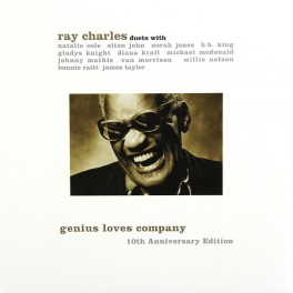 Ray Charles Genius Loves Company 10º Aniversário 2LP 45rpm Vinil 180gr Concord Records 2014 USA Ray Charles Genius Loves Company 10º Aniversário 2LP 45rpm Vinil 180gr Concord Records 2014 USA