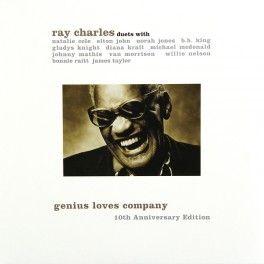 Ray Charles Genius Loves Company 10th Anniversary 2LP 45rpm 180 Gram Vinyl Concord Records 2014 USA