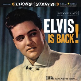 Elvis Presley Elvis Is Back! 2LP 45rpm 200 Gram Vinyl Sterling Sound Analogue Productions QRP USA
