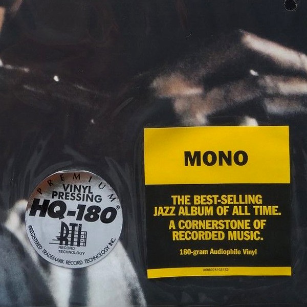 Miles Davis Kind Of Blue (Mono) LP 180 Gram Vinyl Sterling Sound