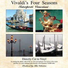 Vivaldi Four Seasons Interpreti Veneziani LP 180 Gram Vinyl D2D Direct To Disc Chasing The Dragon EU