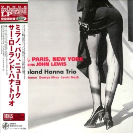 Sir Roland Hanna Trio Milano Paris New York LP 180g Vinyl Venus Records Hyper Magnum Sound Japan
