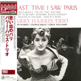 Barry Harris Trio The Last Time I Saw Paris LP Vinil 180g Venus Records Hyper Magnum Sound Japan